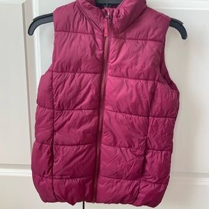 Old navy purple/burgundy vest